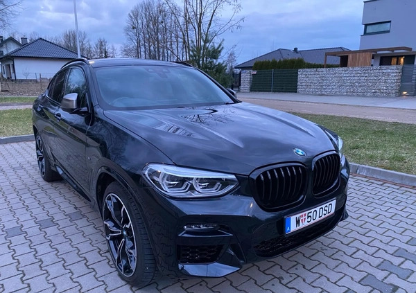 BMW X4 cena 149000 przebieg: 74000, rok produkcji 2019 z Kościerzyna małe 56